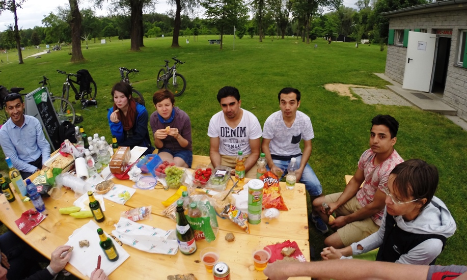 Radausflug und Picknick am Pleschingersee 06-2017
